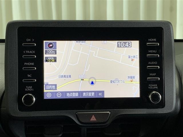 ヤリス ハイブリッドＸ　メモリーナビ　ＤＶＤ再生　ミュージックプレイヤー接続可　バックカメラ　衝突被害軽減システム　ＥＴＣ　ドラレコ　ＬＥＤヘッドランプ　ワンオーナー　記録簿（10枚目）