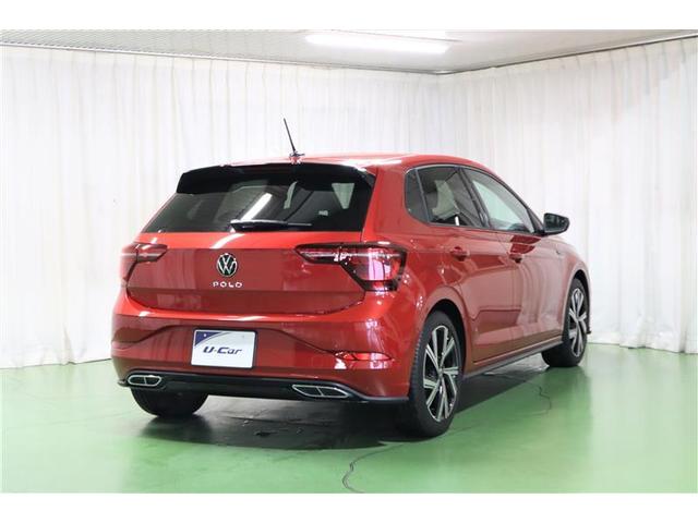 ポロ TSI Rライン メモリーナビ ミュージックプレイヤー接続可 バックカメラ 衝突被害軽減システム ETC ドラレコ LEDヘッドランプ 記録簿 アイドリングストップ(7枚目)