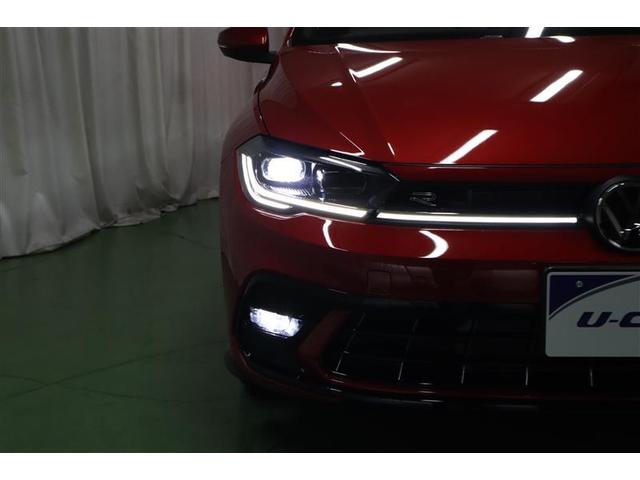 ポロ TSI Rライン メモリーナビ ミュージックプレイヤー接続可 バックカメラ 衝突被害軽減システム ETC ドラレコ LEDヘッドランプ 記録簿 アイドリングストップ(27枚目)