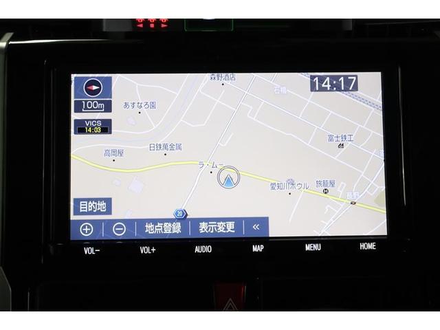 ルーミー カスタムG フルセグ メモリーナビ DVD再生 ミュージックプレイヤー接続可 バックカメラ 衝突被害軽減システム ETC 両側電動スライド LEDヘッドランプ ワンオーナー 記録簿 アイドリングストップ(10枚目)