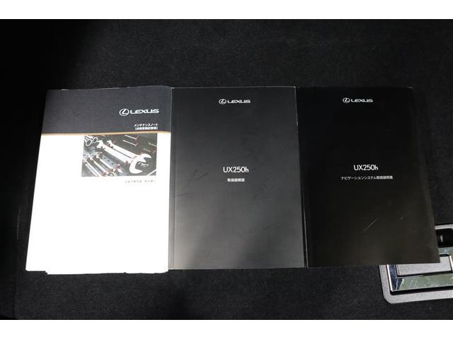 ＵＸ ＵＸ２５０ｈ　Ｆスポーツ　サンルーフ　フルセグ　メモリーナビ　ＤＶＤ再生　ミュージックプレイヤー接続可　バックカメラ　衝突被害軽減システム　ＥＴＣ　ドラレコ　ＬＥＤヘッドランプ　記録簿（37枚目）