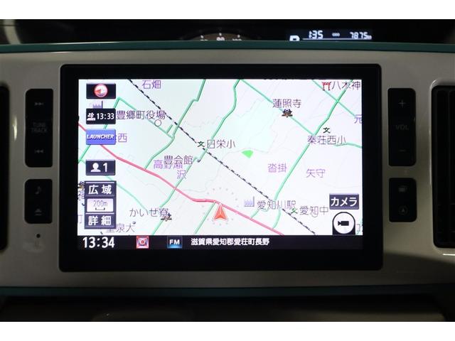 ムーヴキャンバス ＧメイクアップＶＳ　ＳＡＩＩＩ　フルセグ　メモリーナビ　ＤＶＤ再生　ミュージックプレイヤー接続可　バックカメラ　衝突被害軽減システム　ドラレコ　両側電動スライド　ＬＥＤヘッドランプ　記録簿　アイドリングストップ（10枚目）