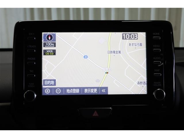 ヤリス ハイブリッドＺ　メモリーナビ　ミュージックプレイヤー接続可　バックカメラ　衝突被害軽減システム　ドラレコ　ＬＥＤヘッドランプ　ワンオーナー　記録簿（10枚目）