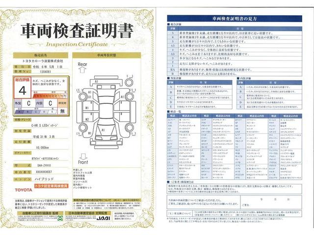 Ｃ－ＨＲ Ｓ　ＬＥＤパッケージ　ミュージックプレイヤー接続可　衝突被害軽減システム　ＬＥＤヘッドランプ　ワンオーナー　記録簿（27枚目）