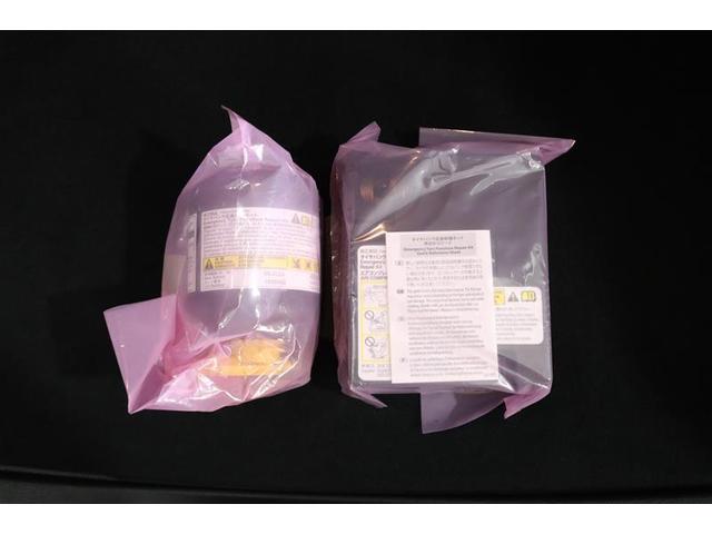 パンク修理キット付です。アクシデントにも対応できます。