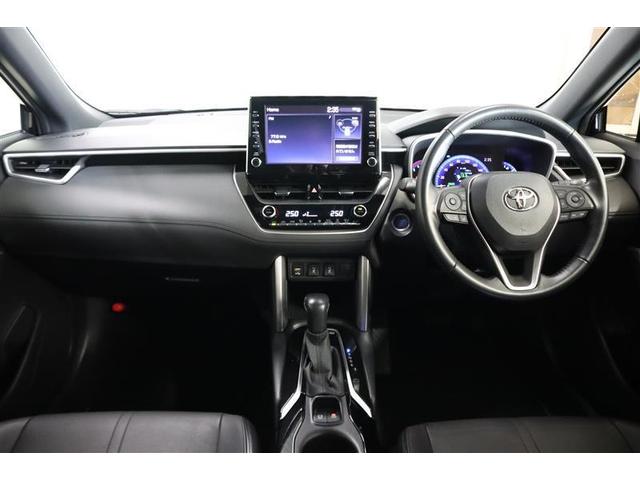 カローラクロス ハイブリッド Z ミュージックプレイヤー接続可 バックカメラ 衝突被害軽減システム LEDヘッドランプ ワンオーナー 記録簿(9枚目)