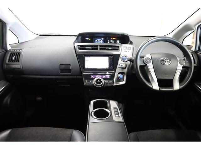 プリウスα Ｇ　ワンセグ　メモリーナビ　ミュージックプレイヤー接続可　バックカメラ　衝突被害軽減システム　ＥＴＣ　ドラレコ　ＬＥＤヘッドランプ　乗車定員７人　３列シート　ワンオーナー　記録簿（9枚目）