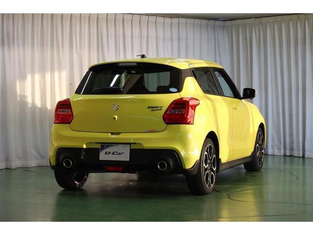 スイフトスポーツ ベースグレード DVD再生 ミュージックプレイヤー接続可 バックカメラ 衝突被害軽減システム ETC ドラレコ LEDヘッドランプ 記録簿(7枚目)