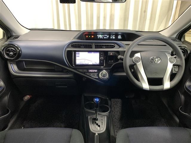 アクア Ｓ　フルセグ　メモリーナビ　ＤＶＤ再生　ミュージックプレイヤー接続可　バックカメラ　衝突被害軽減システム　ＥＴＣ　ドラレコ　ワンオーナー　記録簿（9枚目）