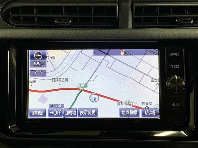 アクア Ｓ　フルセグ　メモリーナビ　ＤＶＤ再生　ミュージックプレイヤー接続可　バックカメラ　衝突被害軽減システム　ＥＴＣ　ドラレコ　ワンオーナー　記録簿（10枚目）