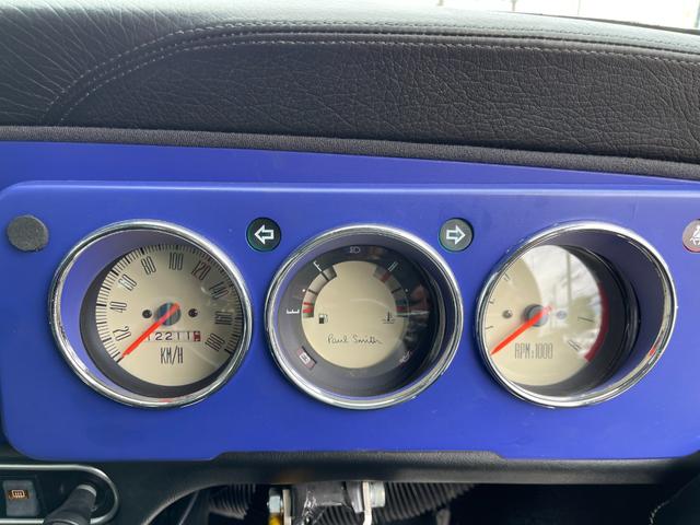 MINI ポールスミス 4MT車 走行1.2万キロ ポールスミス考案ポールスミス・ブルー・1500台限定車・エアコン・BLUETOOTH対応CDオーディオ・ETC・ナビTV・専用エンブレム・専用インテリア(14枚目)