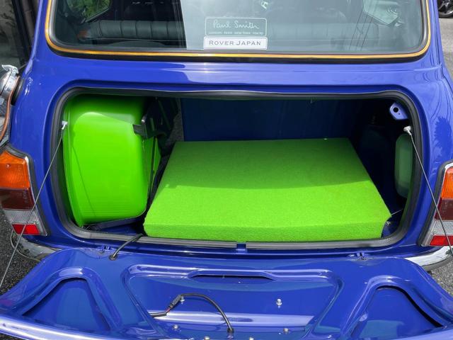 MINI ポールスミス 4MT車 走行1.2万キロ ポールスミス考案ポールスミス・ブルー・1500台限定車・エアコン・BLUETOOTH対応CDオーディオ・ETC・ナビTV・専用エンブレム・専用インテリア(18枚目)
