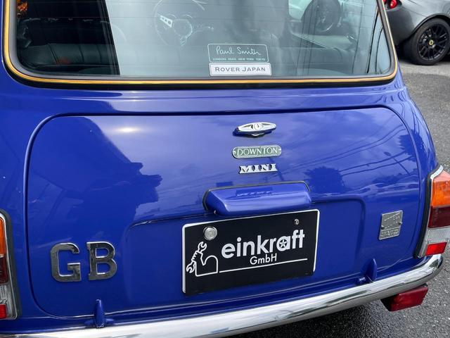 MINI ポールスミス 4MT車 走行1.2万キロ ポールスミス考案ポールスミス・ブルー・1500台限定車・エアコン・BLUETOOTH対応CDオーディオ・ETC・ナビTV・専用エンブレム・専用インテリア(24枚目)