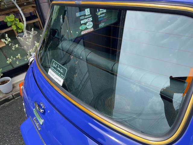 MINI ポールスミス 4MT車 走行1.2万キロ ポールスミス考案ポールスミス・ブルー・1500台限定車・エアコン・BLUETOOTH対応CDオーディオ・ETC・ナビTV・専用エンブレム・専用インテリア(28枚目)