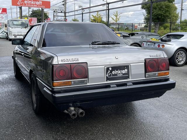スカイライン 2000RS 2ドアクーペ・前期モデル・走行87000キロ・DOHC16バルブ・ノーマル車・RS WATANABEアルミ(4枚目)
