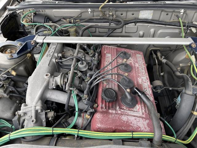 スカイライン 2000RS 2ドアクーペ・前期モデル・走行87000キロ・DOHC16バルブ・ノーマル車・RS WATANABEアルミ(5枚目)