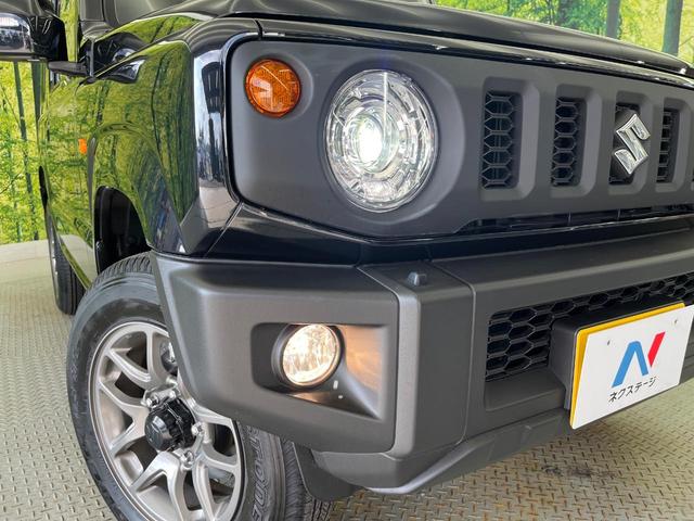 ジムニー ＸＣ　４ＷＤ　ターボ　衝突被害軽減システム　禁煙車　スマートキー　ＬＥＤヘッド　クルコン　オートハイビーム　車線逸脱警報　オートライト　オートエアコン　純正１６インチアルミ　クリアランスソナー（13枚目）