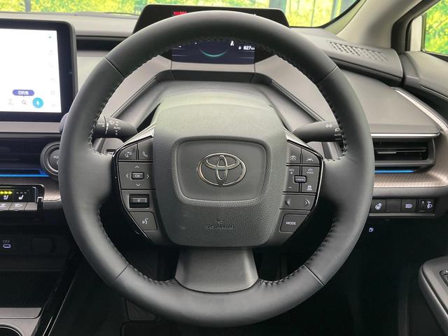 プリウス Ｚ　純正１２．３インチナビ　禁煙車　セーフティセンス　レーダークルーズコントロール　パノラミックビューモニター　ＥＴＣ２．０　ドラレコ　シートベンチレーション　ブラインドスポットモニター　ハンドルヒーター（12枚目）
