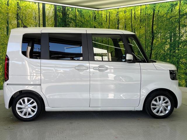N-BOX ベースグレード 衝突軽減 禁煙車 アダプティブクルーズ 電動スライドドア クリアランスソナー 電動パーキング LEDヘッドライト オートハイビーム スマートキー オートエアコン 踏み間違い防止 車線逸脱警報(22枚目)