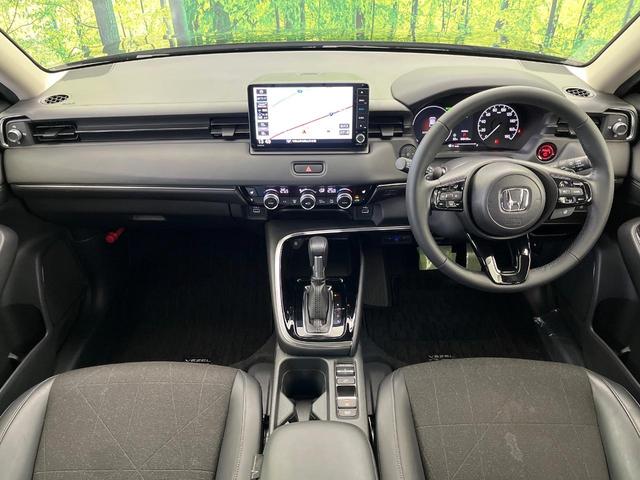 ヴェゼル e:HEV Z 純正9型ナビ 禁煙車 アダプティブクルーズ 衝突軽減 ETC ドラレコ バックカメラ Bluetooth フルセグ シートヒーター パワーバックドア クリアランスソナー ハーフレザーシート(3枚目)