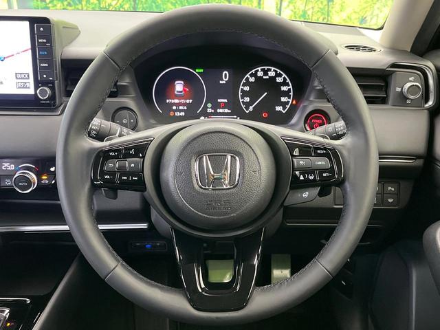 ヴェゼル e:HEV Z 純正9型ナビ 禁煙車 アダプティブクルーズ 衝突軽減 ETC ドラレコ バックカメラ Bluetooth フルセグ シートヒーター パワーバックドア クリアランスソナー ハーフレザーシート(12枚目)