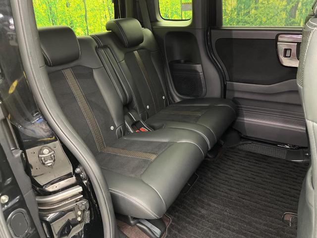 N-BOXカスタム G・Lターボホンダセンシング 禁煙車 ターボ エアロ 純正SDナビ バックカメラ 衝突被害軽減システム レーダークルーズ 両側電動スライドドア ハーフレザーシート スマートキー LEDヘッド ビルトインETC オートハイビーム(10枚目)