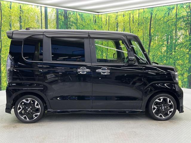 N-BOXカスタム G・Lターボホンダセンシング 禁煙車 ターボ エアロ 純正SDナビ バックカメラ 衝突被害軽減システム レーダークルーズ 両側電動スライドドア ハーフレザーシート スマートキー LEDヘッド ビルトインETC オートハイビーム(25枚目)