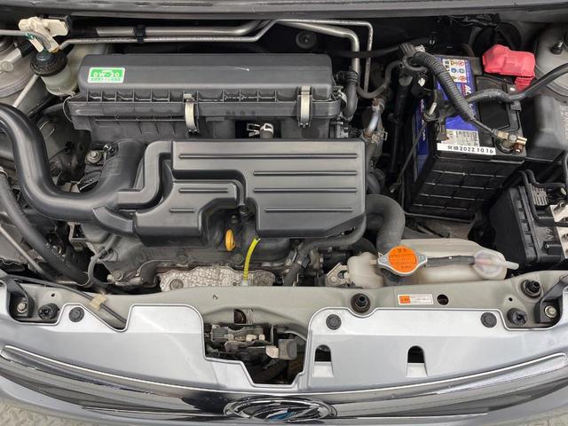 ミライース Ｘ　純正１４インチアルミホイール　フォグライト　ＣＤ／ＤＶＤ再生　盗難防止装置　プライバシーガラス　アイドリングストップ　ヘッドライトレベライザー　キーレス　電動格納ミラー　ＡＢＳ（19枚目）