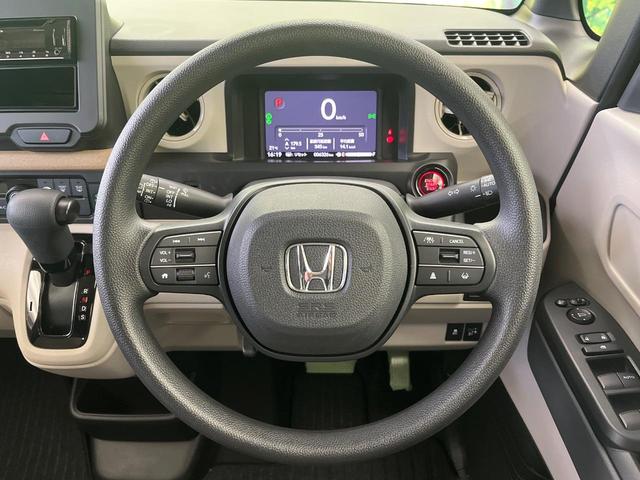 N-BOX ベースグレード 電動スライドドア ホンダセンシング バックカメラ アダプティブクルーズ 禁煙車 コーナーセンサー スマートキー LEDヘッド オートハイビーム 車線逸脱警報 オートライト オートエアコン CD再生(12枚目)