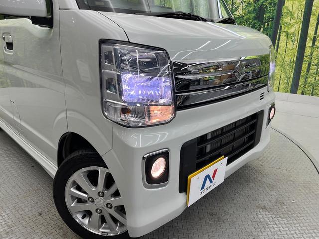 エブリイワゴン PZターボ 9インチディスプレイオーディオ 電動スライドドア バックカメラ 衝突被害軽減システム 禁煙車 シートヒーター 前後ドラレコ コーナーセンサー スマートキー HIDヘッド ETC 車線逸脱警報(14枚目)