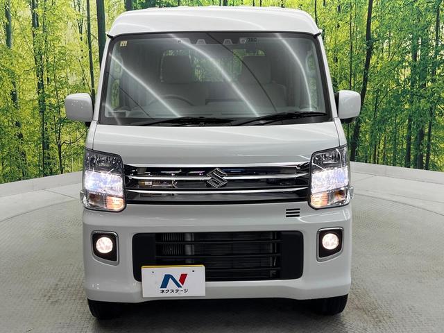 エブリイワゴン PZターボ 9インチディスプレイオーディオ 電動スライドドア バックカメラ 衝突被害軽減システム 禁煙車 シートヒーター 前後ドラレコ コーナーセンサー スマートキー HIDヘッド ETC 車線逸脱警報(15枚目)