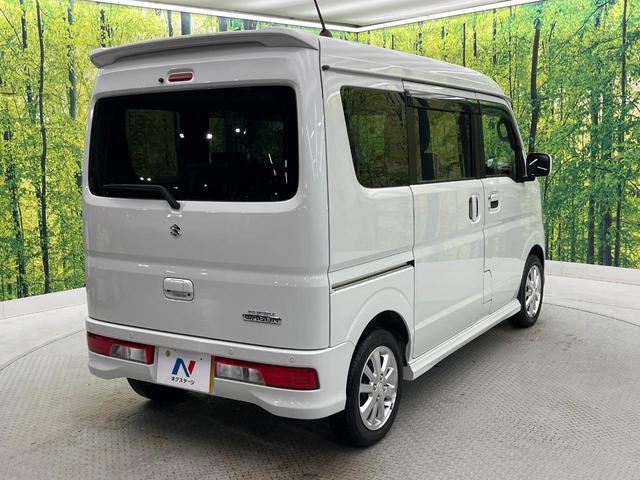 エブリイワゴン PZターボ 9インチディスプレイオーディオ 電動スライドドア バックカメラ 衝突被害軽減システム 禁煙車 シートヒーター 前後ドラレコ コーナーセンサー スマートキー HIDヘッド ETC 車線逸脱警報(18枚目)