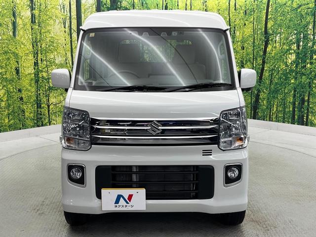 エブリイワゴン PZターボ 9インチディスプレイオーディオ 電動スライドドア バックカメラ 衝突被害軽減システム 禁煙車 シートヒーター 前後ドラレコ コーナーセンサー スマートキー HIDヘッド ETC 車線逸脱警報(27枚目)