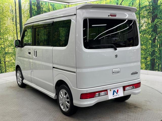 エブリイワゴン PZターボ 9インチディスプレイオーディオ 電動スライドドア バックカメラ 衝突被害軽減システム 禁煙車 シートヒーター 前後ドラレコ コーナーセンサー スマートキー HIDヘッド ETC 車線逸脱警報(30枚目)