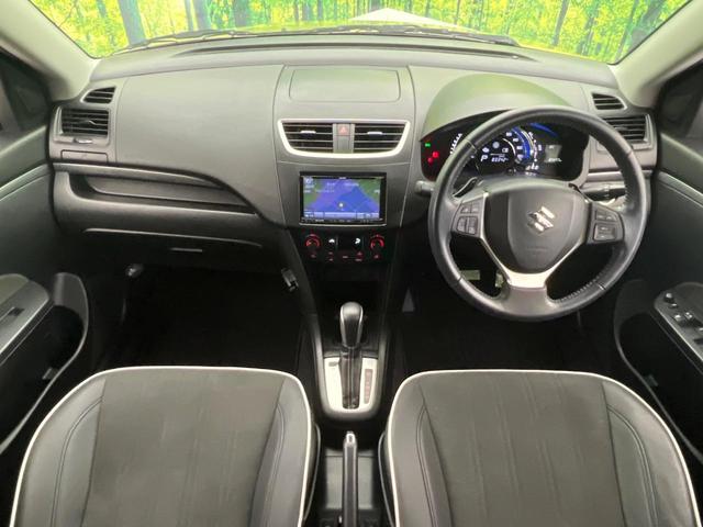 スイフト スタイル－ＤＪＥ　ＳＤナビ　バックカメラ　禁煙車　ハーフレザーシート　ドラレコ　スマートキー　ＨＩＤヘッド　ＥＴＣ　クルコン　オートライト　オートエアコン　純正１６インチアルミ　Ｂｌｕｅｔｏｏｔｈ　シートヒーター（3枚目）