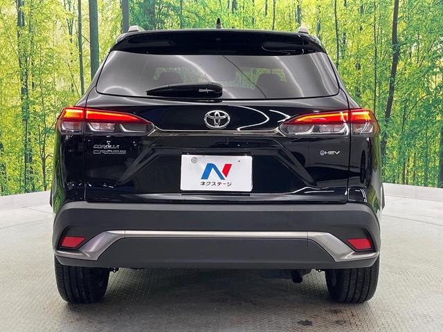 カローラクロス ハイブリッド Z 禁煙車 純正10.5インチナビ 全周囲カメラ セーフティセンス レーダークルーズ ブラインドスポットモニター ハーフレザーシート 電動リヤゲート パワーシート ドラレコ ETC2.0 ルーフレール(16枚目)