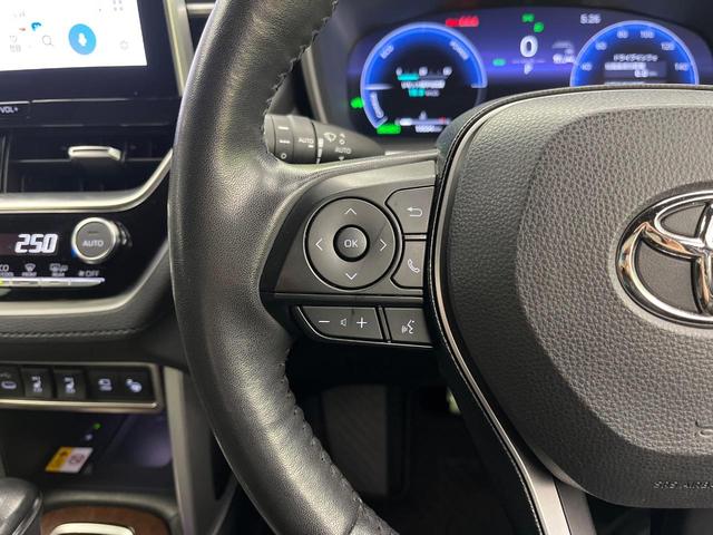 カローラクロス ハイブリッド Z 禁煙車 純正10.5インチナビ 全周囲カメラ セーフティセンス レーダークルーズ ブラインドスポットモニター ハーフレザーシート 電動リヤゲート パワーシート ドラレコ ETC2.0 ルーフレール(46枚目)