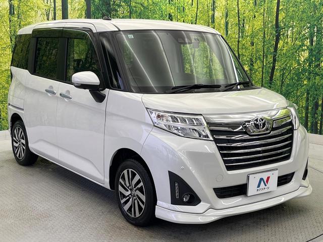 ルーミー カスタムG 純正ナビ 両側電動スライドドア 衝突軽減 禁煙車 フルセグ Bluetooth ETC ドラレコ シートヒーター クリアランスソナー LEDヘッドライト クルーズコントロール オートハイビーム(17枚目)