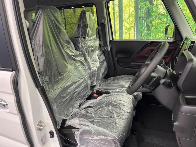 スペーシアカスタム ハイブリッドＸＳターボ　届出済未使用車　両側電動スライドドア　衝突軽減　レーダークルーズ　シートヒーター　クリアランスソナー　ＬＥＤヘッドライト　オートハイビーム　電動パーキング　踏み間違い防止　車線逸脱警報（9枚目）