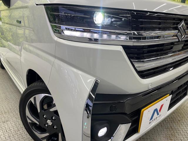 スペーシアカスタム ハイブリッドＸＳターボ　届出済未使用車　両側電動スライドドア　衝突軽減　レーダークルーズ　シートヒーター　クリアランスソナー　ＬＥＤヘッドライト　オートハイビーム　電動パーキング　踏み間違い防止　車線逸脱警報（13枚目）