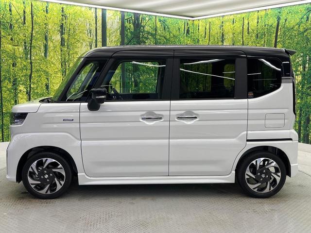 スペーシアカスタム ハイブリッドＸＳターボ　届出済未使用車　両側電動スライドドア　衝突軽減　レーダークルーズ　シートヒーター　クリアランスソナー　ＬＥＤヘッドライト　オートハイビーム　電動パーキング　踏み間違い防止　車線逸脱警報（24枚目）