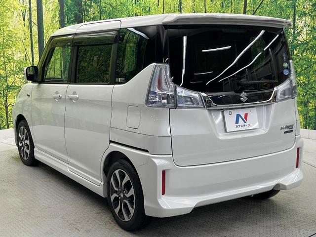 ソリオバンディット ハイブリッドSV 禁煙車 純正ナビ バックカメラ 衝突被害軽減システム 両側電動ドア シートヒーター コーナーセンサー スマートキー LEDヘッド ビルトインETC クルコン 車線逸脱警報(27枚目)