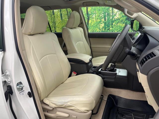 ランドクルーザープラド TX 後期 サンルーフ 7人乗 9型BIG-X バックカメラ 衝突被害軽減システム レーダークルーズ 禁煙車 コーナーセンサー スマートキー LEDヘッド ルーフレール ETC パーキングサポートブレーキ(9枚目)