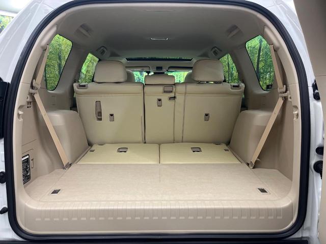 ランドクルーザープラド TX 後期 サンルーフ 7人乗 9型BIG-X バックカメラ 衝突被害軽減システム レーダークルーズ 禁煙車 コーナーセンサー スマートキー LEDヘッド ルーフレール ETC パーキングサポートブレーキ(12枚目)