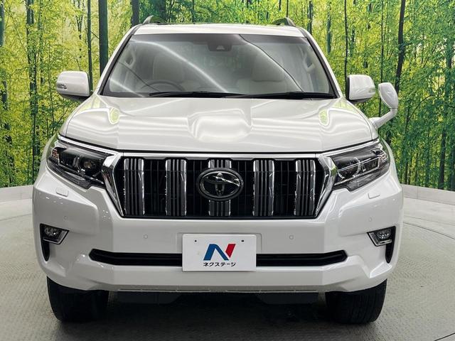 ランドクルーザープラド TX 後期 サンルーフ 7人乗 9型BIG-X バックカメラ 衝突被害軽減システム レーダークルーズ 禁煙車 コーナーセンサー スマートキー LEDヘッド ルーフレール ETC パーキングサポートブレーキ(25枚目)