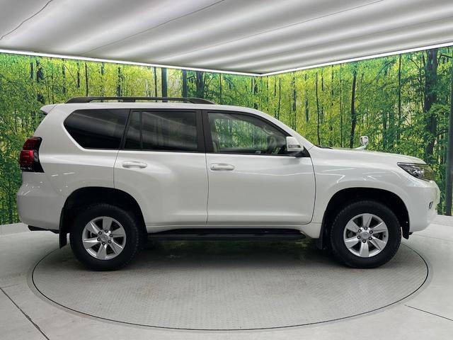 ランドクルーザープラド TX 後期 サンルーフ 7人乗 9型BIG-X バックカメラ 衝突被害軽減システム レーダークルーズ 禁煙車 コーナーセンサー スマートキー LEDヘッド ルーフレール ETC パーキングサポートブレーキ(26枚目)