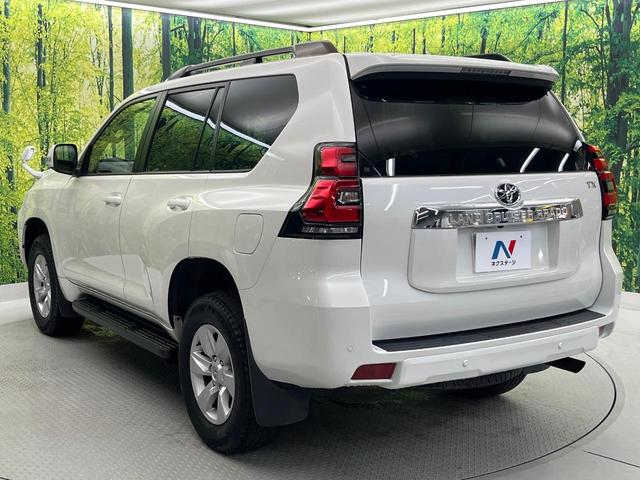 ランドクルーザープラド TX 後期 サンルーフ 7人乗 9型BIG-X バックカメラ 衝突被害軽減システム レーダークルーズ 禁煙車 コーナーセンサー スマートキー LEDヘッド ルーフレール ETC パーキングサポートブレーキ(29枚目)