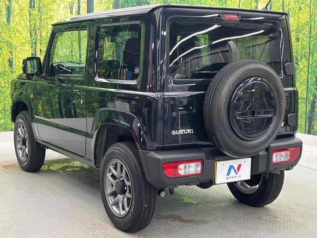 ジムニー ＸＣ　４ＷＤ　ターボ　衝突被害軽減システム　コーナーセンサー　スマートキー　ＬＥＤヘッド　クルコン　オートハイビーム　車線逸脱警報　オートライト　オートエアコン　純正１６インチアルミ　シートヒーター（28枚目）