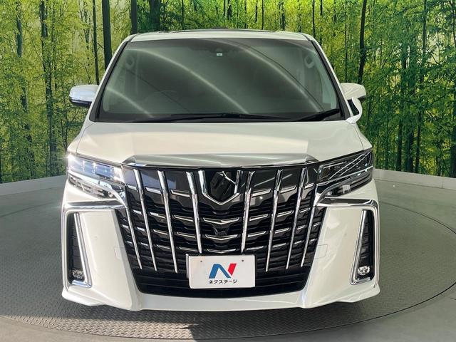 アルファード 2.5S Cパッケージ サンルーフ 純正9型ディスプレイオーディオ バックカメラ 禁煙車 フリップダウンモニター セーフティセンス 両側電動スライドドア パワーバックドア シートベンチレーション ETC 前後ドラレコ(23枚目)