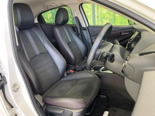 デミオ XDツーリング Lパッケージ 純正ナビ 全周囲カメラ 禁煙車 衝突軽減 レーダークルーズ ブラインドスポットモニター ETC ドラレコ Bluetooth フルセグ シートヒーター ハーフレザーシート クリアランスソナー(9枚目)